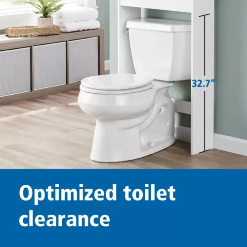 3 Shelves Over-The-Toilet Bathroom Space Saver Storage Cabinet - Picture 6 of 12