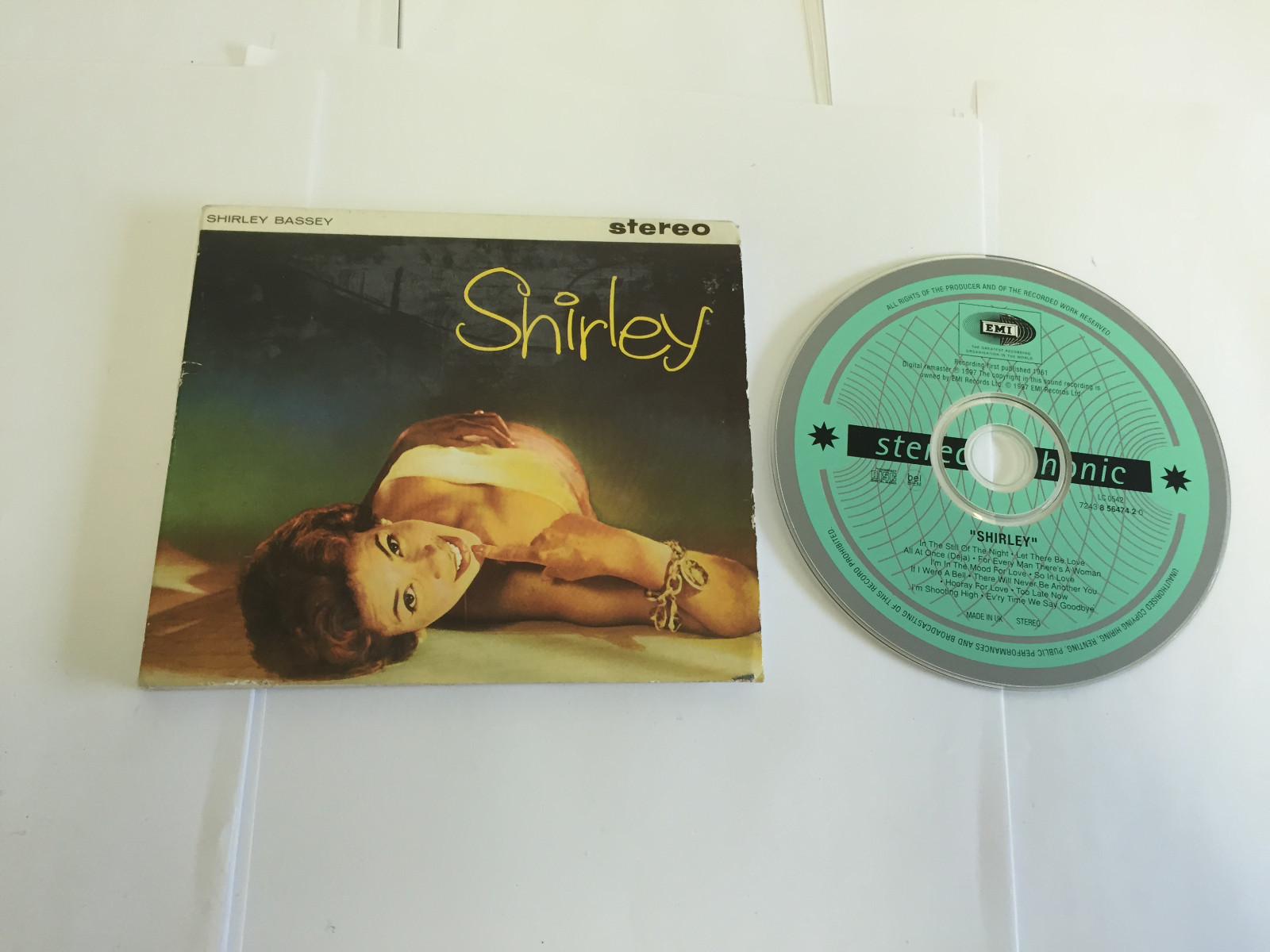 Shirley Bassey Shirley CD DIGIPAK 724385647420