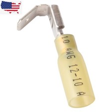 Yellow Heat Shrink Marine Grade Piggy Back Crimp Connectors Terminals AWG 12-10