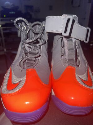 NIKE Air Griffey Max 1 Crimson Orange Blue Shoes - Mens Size NIKE Air Griffey Max 1 Crimson Orange Blue Shoes - Mens Size