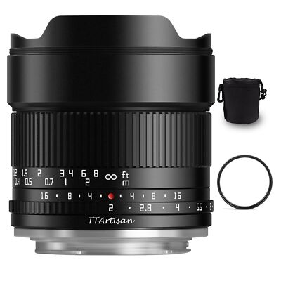 TTARTISAN 10mm F2 Ultra Wide Large Aperture Manual Focus Lens for Canon RF-Mount
