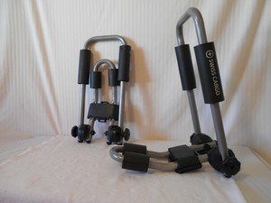 swiss cargo-folding j cradle kayak carriers-as-is ebay