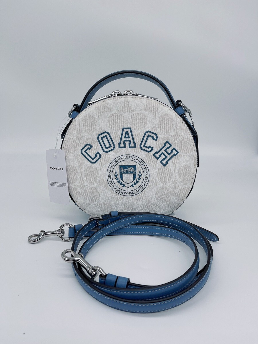 Coach CB870 Canteen Crossbody In Signature Canvas Varsity Motif