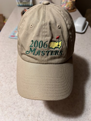 Masters 2006 Strapback Dad Hat American 