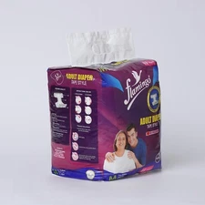 Flamingo Adult Diapers Disposable Tabbed Briefs-Absorbent Incontinence Underwear