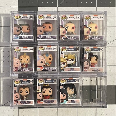Choose Your Own Funko Bitty Pop: Avatar The Last Airbender And Stackable Shelves