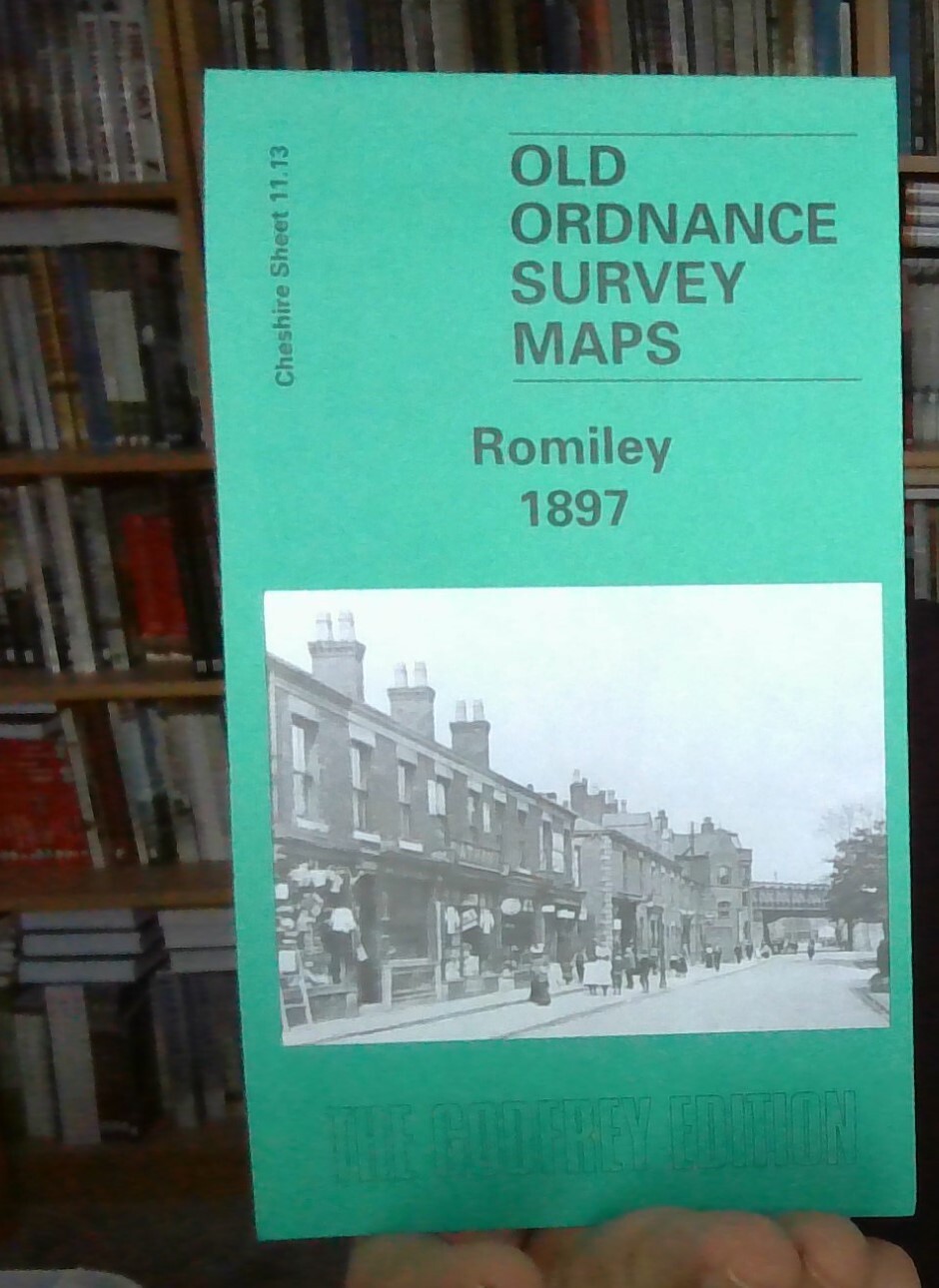 MAP OF Romiley 1897: Cheshire Sheet 11.13 by Chris Makepeace NEW 9781841514697