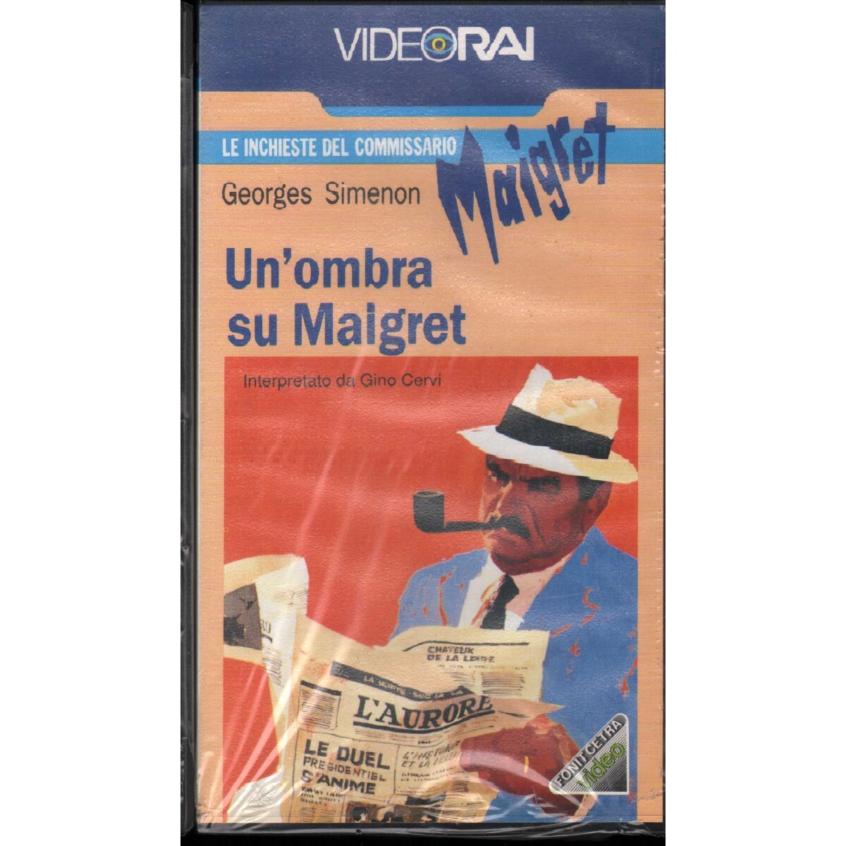 Il Commissario Maigret, Un Ombra Su Maigret VHS Mario Landi Univideo - VRN2156 S