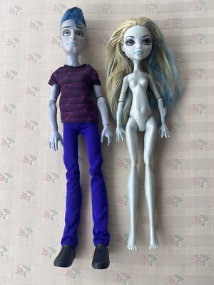 Monster High Student Disembody Council Slo Mo & Lagoona Blue Doll
