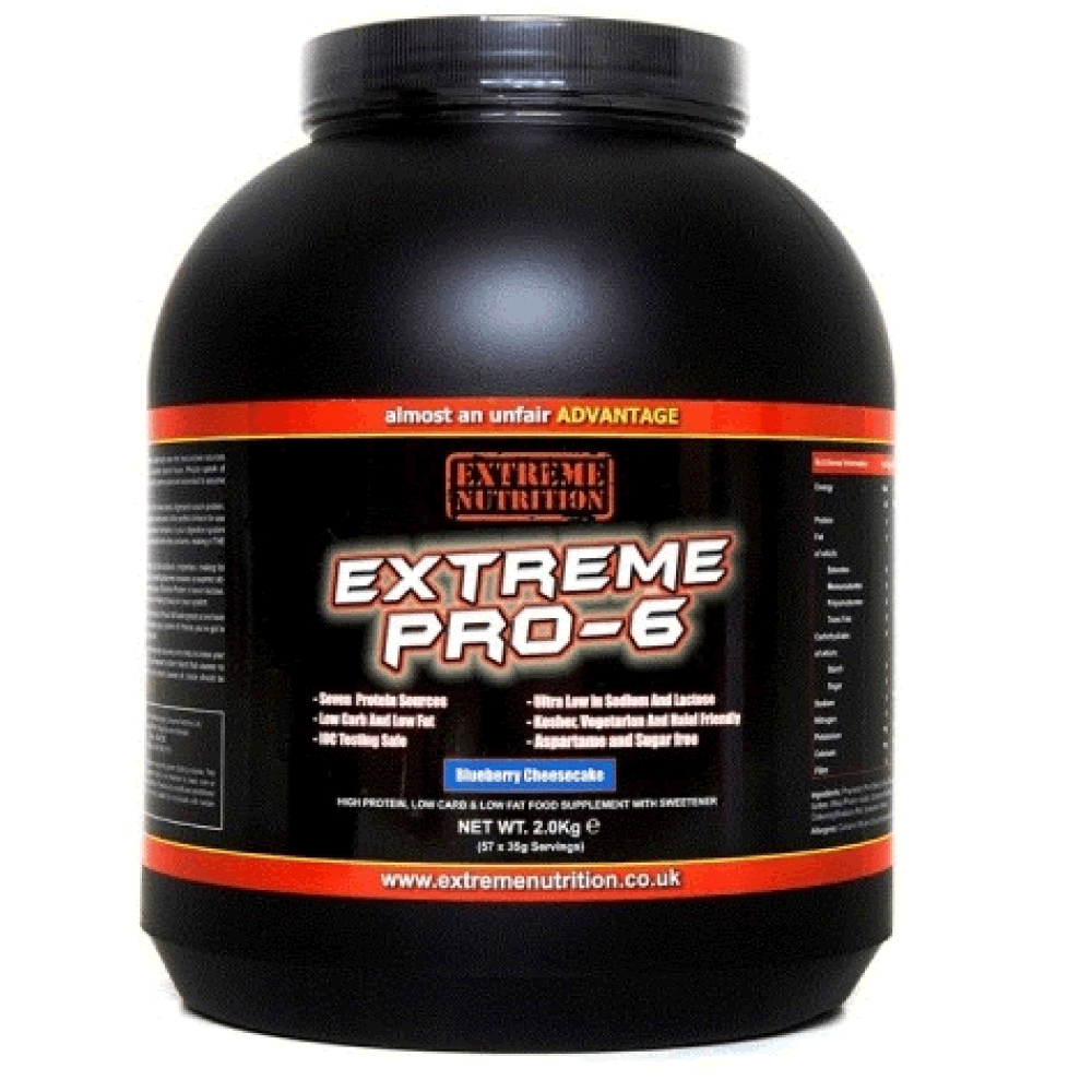 EXTREME NUTRITION PRO 6 - ALL IN ONE COMPLETE 2KG - CHOCOLATE EXTREME NUTRITION PRO 6 ALL - ALL 6 IN ONE COMPLETE 2KG - CHOCOLATE 250313