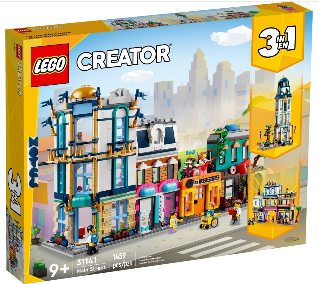 コアカリ・マスター 1, 2, 3 セット 31141 MAIN STREET lego creator NEW 3 in 1 legos set SEALED | eBay