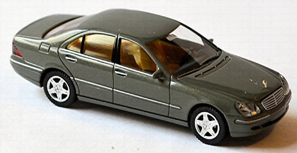 Mercedes Benz CLASSE S Berlina 1998-2002 W220 Smaragdmetal 1:87 Wiking 159 40 - Immagine 2 di 2