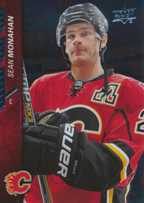 2015-16 Upper Deck SILVER FOIL #283 SEAN MONAHAN - Calgary Flames