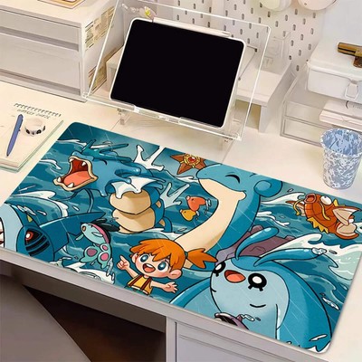 Mouse Pad Gamer Anime Rubber Mini PC Keyboard Laptop P-pokemonS Computer Speed D