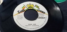 THE MIGHTY DIAMONDS -  RAM JAM /REGGAE 45" on  KINGS CROWN  LABEL