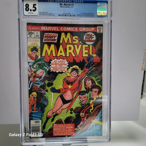 Ms Marvel #1 CGC 8.5 (1977) 1st Carol Danvers Ms Marvel