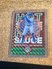 2021 Panini Mosaic Baseball Green Prizm Hot Sauce # HS4 Mookie Betts
