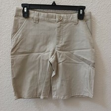 CAT  JACK BOYS Khaki SCHOOL UNIFORM SHORT SZ 14 length 17 1/2