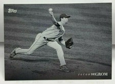 Jacob deGrom 2020 Topps On Demand Black & White Base Card #38  NY METS - SP /672