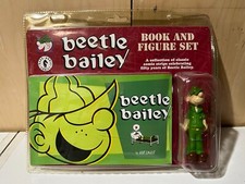 Beetle Bailey Book and Figure Set x 4 - Dark Horse Comics by Mort Walker
