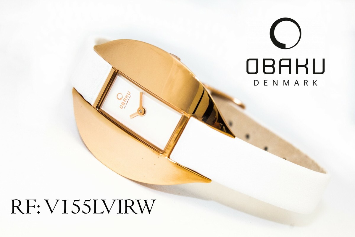 Obaku Denmark Women's Watch V155LVIRW Rose Gold Coloured for sale