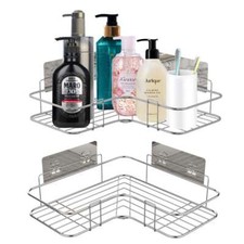 Shower Caddy Shelf Bathroom Corner Bath Storage Holder Organizer Triangular Rack