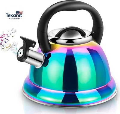 Tea Kettle, Kettle 3.7QT, Tea Pot Whistling 316 Stainless Steel, Tea Kettle Stov