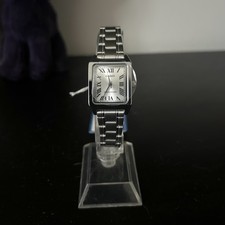 Casio Tank Watch Brand New Silver Stainless Steel Strap Quartz FAST UK SHIPPING