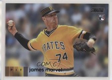 2020 Topps Stadium Club Black Foil James Marvel #101 3v8