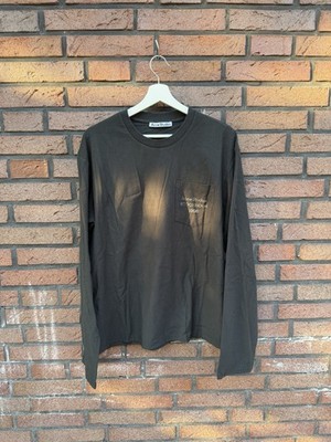 Acne Studios Long Sleeve (Sweatshirt) Gr. M Unisex Schwarz Baumwolle Top Zustand