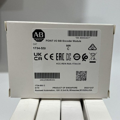 1PC New Factory Sealed AB 1734-SSI  POINT I/O Encoder Input Module
