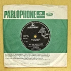BEATLES  " ALL YOU NEED IS LOVE " SUPER ORIG UK SOLID 7" RARE EARLIEST -1-1