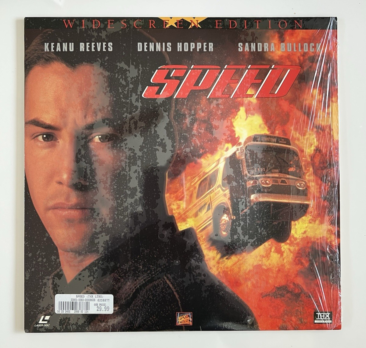 Speed (1994) *LaserDisc* Fox Video - Special W/S Edition 8638-85 Rare