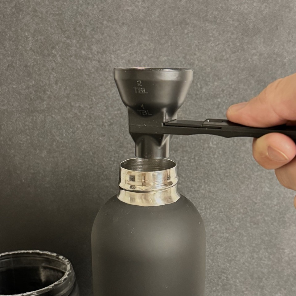 Powder Pour 2.0 Funnel Scoop Precision Pouring Tool Supplements Spices ...