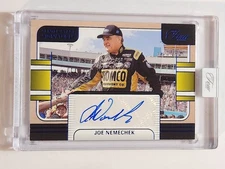 2025 Panini Turn Four Racing Center Stage Auto #CSS-JNK Joe Nemechek Blue #13/35