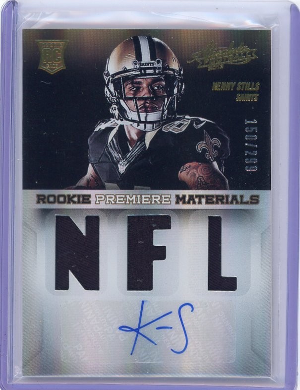Kenny Stills Panini Absolute #218 Autograph