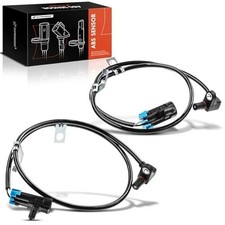 2PC Set Front ABS Wheel Speed Sensor Compatible with Cadillac, Chevy, GMC