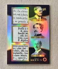 2024 Pieces of the Past 1800's James Naismith Abner Doubleday Camp Triple Relic