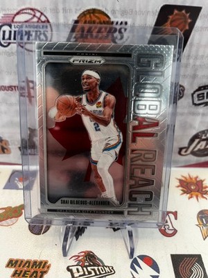   Shai Gilgeous-Alexander 24-25 Panini Prizm  / Global Reach #6