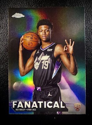 2025 Topps Chrome Fanatical #FAN-25 ACE BAILEY (Case Hit) RC
