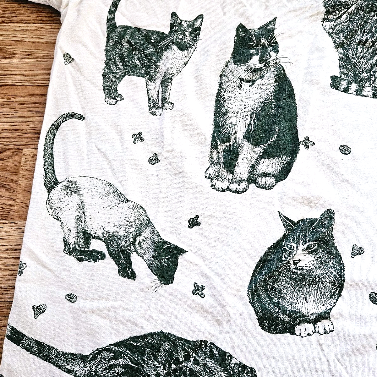 Vintage 90s Cats AOP Double Sided T-Shirt Size Large XL SStitch | eBay