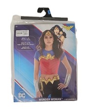 NEW 6-Piece Wonder Woman Adult L/XL Costume Kit Size 16 Cosplay Set DC Comics