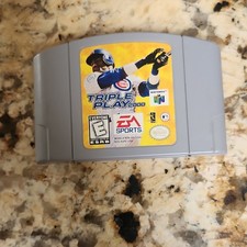 EA SPORTS Triple Play 2000 Nintendo 64 N64 Triple Play Baseball E NTSC-U/C