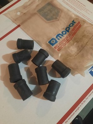 64-76 Nos MOPAR B & E BODY LEAF SPRING REAR BUSHINGS CUDA CHALLENGER CHARGER Gtx