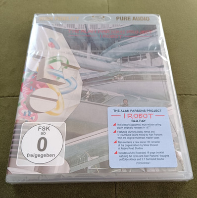 THE ALAN PARSONS PROJECT I ROBOT BLU RAY AUDIO BRAND NEW SEALED DOLBY ATMOS 5.1