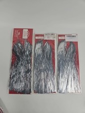 3PK Christmas Tree Tinsel Icicles Iridescent 3 x 1000 Strands 18" Holiday Time