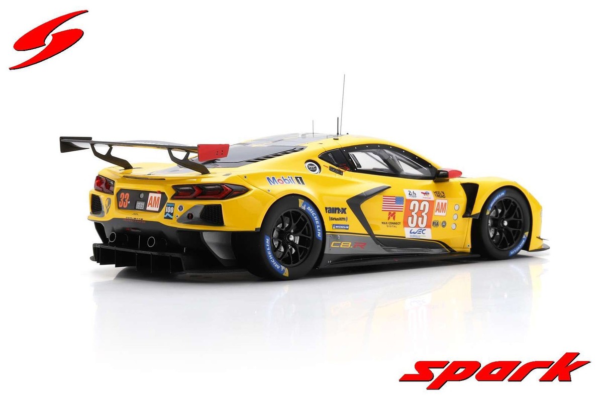 Spark 18S928 1/18 CHEVROLET CORVETTE C8.R NO.33 LM GTE AM