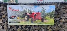 Banner  McCormick 1850 x 800 mm Plakat Werbemittel Classic Plane 12 Ösen
