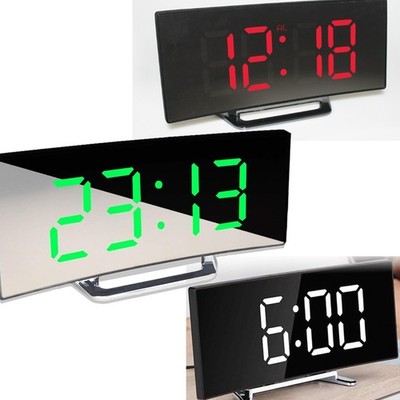 Digitaler LED Wecker mit Temperatur Uhr Schlummerfunktion Tischuhr Uhrzeit