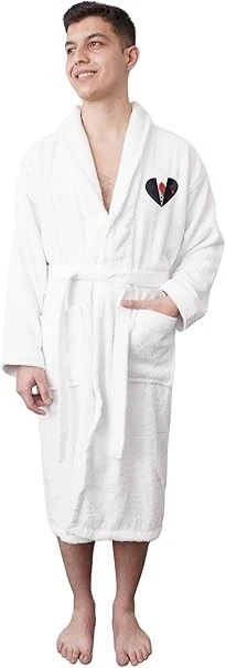 Personalized Bath Robe In Men's Sleepwear & Robes for sale | eBay